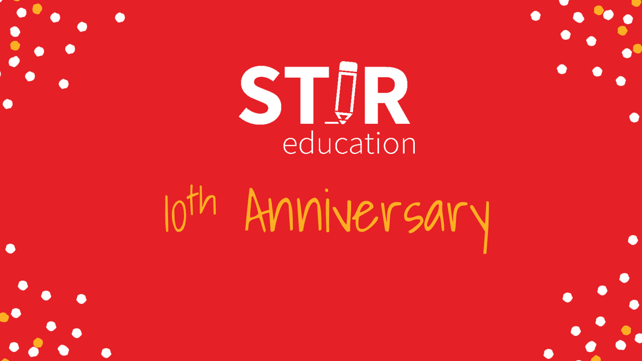 STiR’s 10th anniversary report